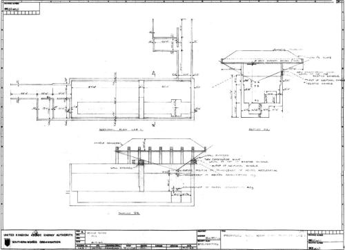 1960 proposal to replace part of roof in "Pagoda" style