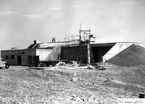 Lab 3 construction, 8th July 1956